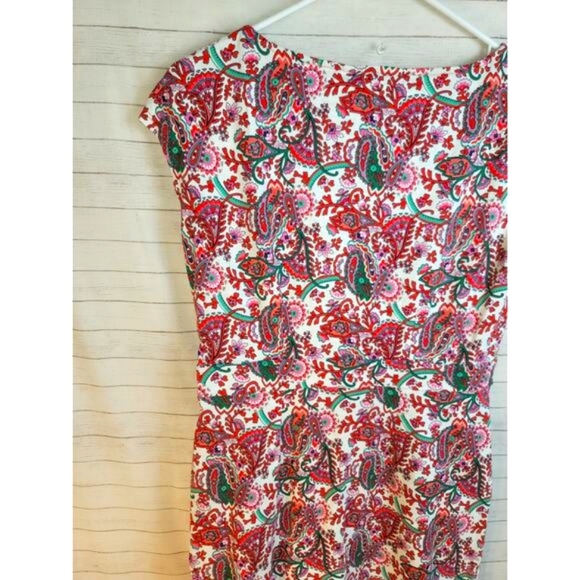 BODEN FLORRIE JERSEY FLORAL DRESS, SZ 8 - Picture 8 of 12
